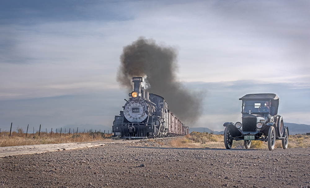 Waiting For The Train Antonito USA, by Ian Sylvester