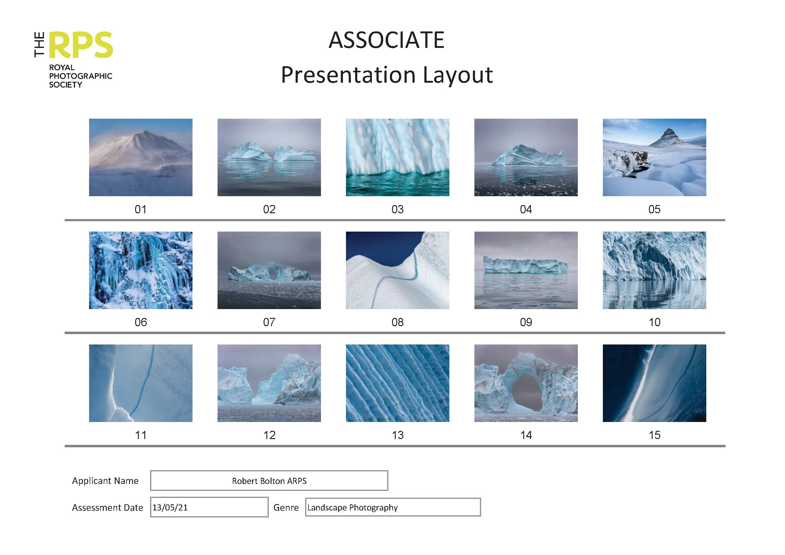 R. Bolton Presentation Layout
