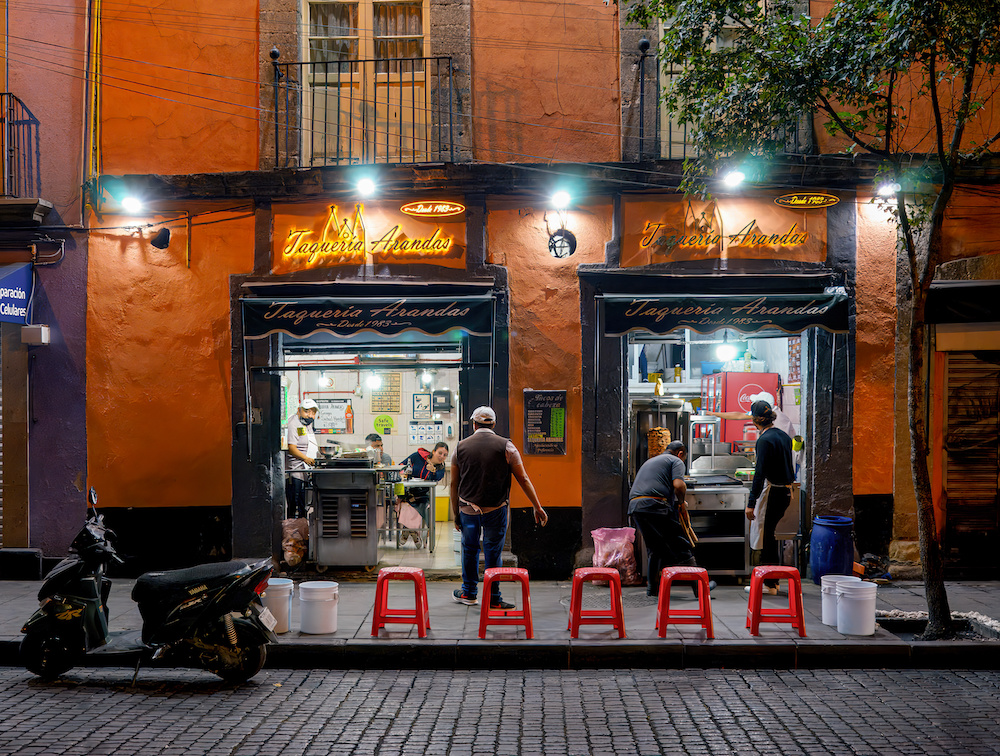 Saturday night In CDMX, Mexico City, by Dan Bronish