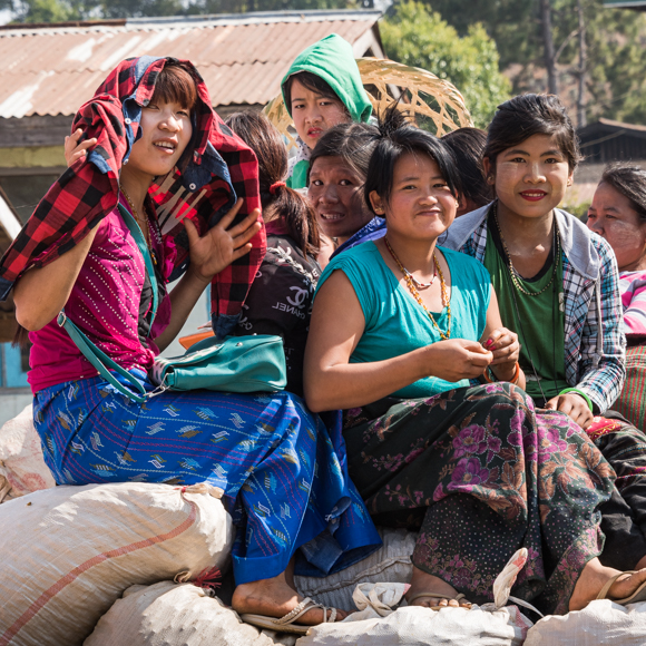 Off To Market, Burma