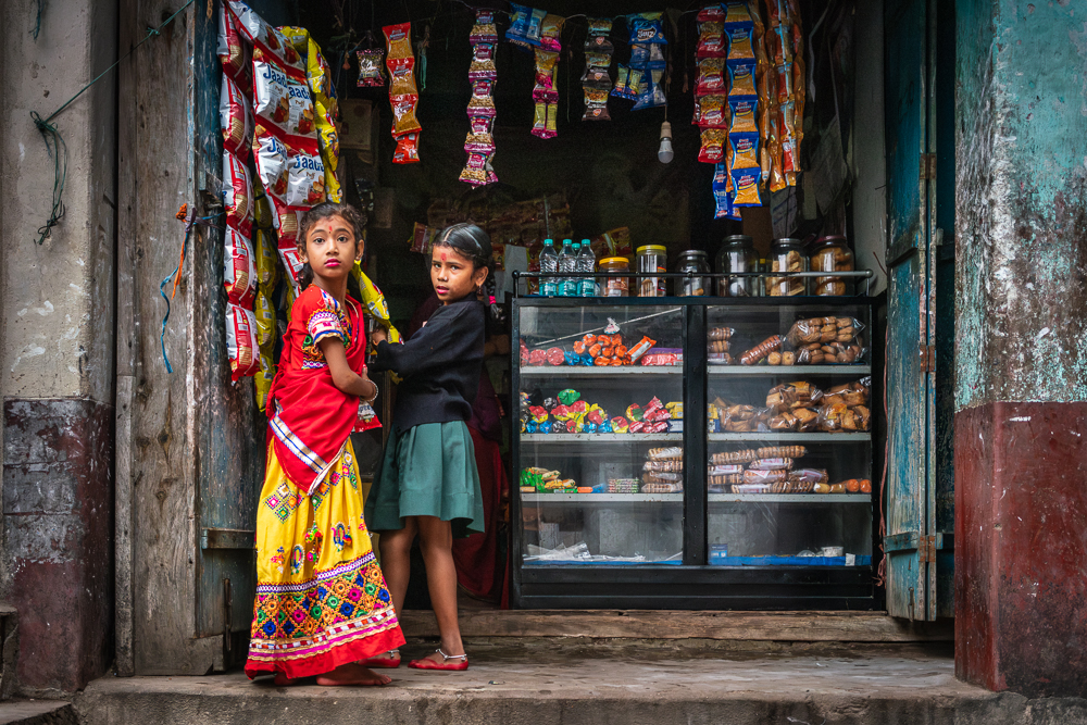 Snacks, Guwahati, India by David Huggett