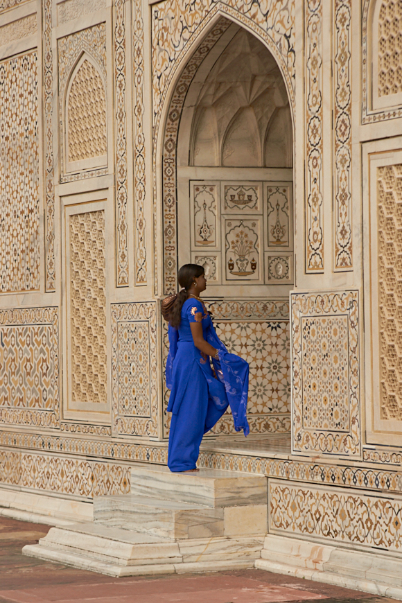 Colourful Entrance. Tomb Of Itmad Ud Daula, Agra, India