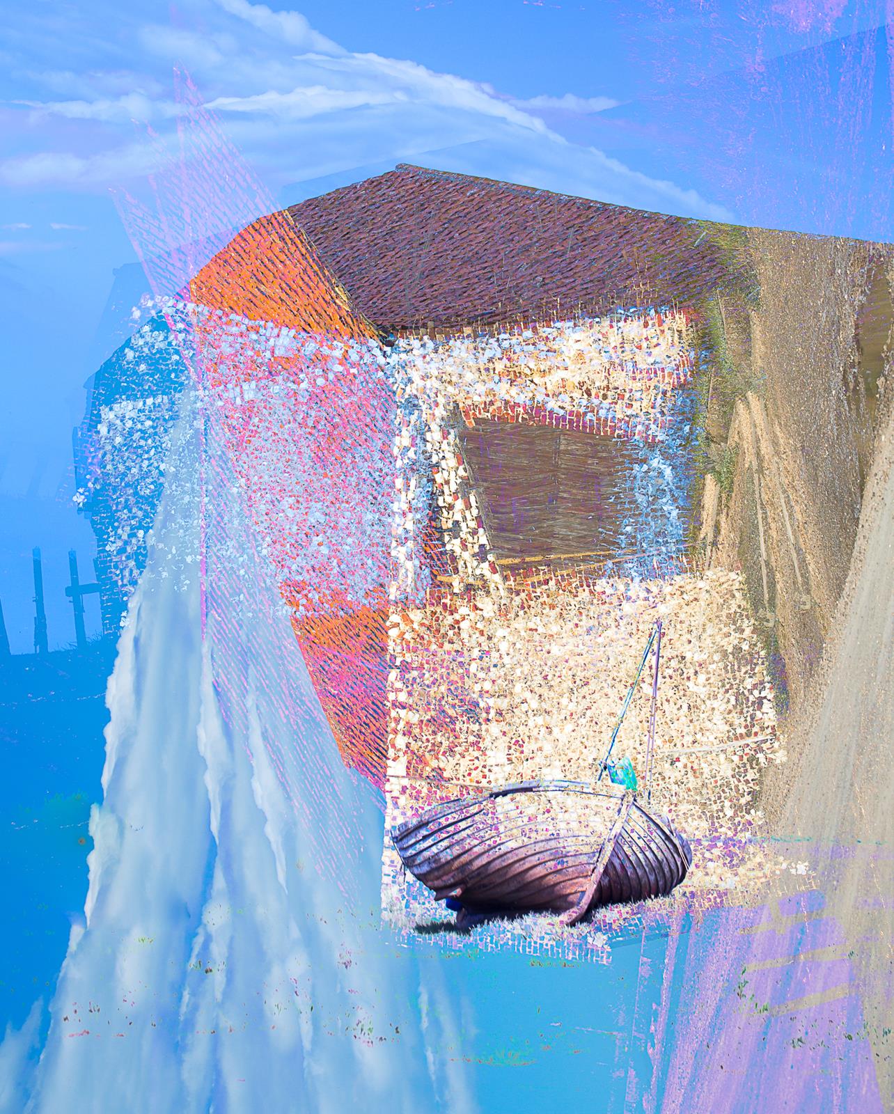 Boat By Barn, Thornham