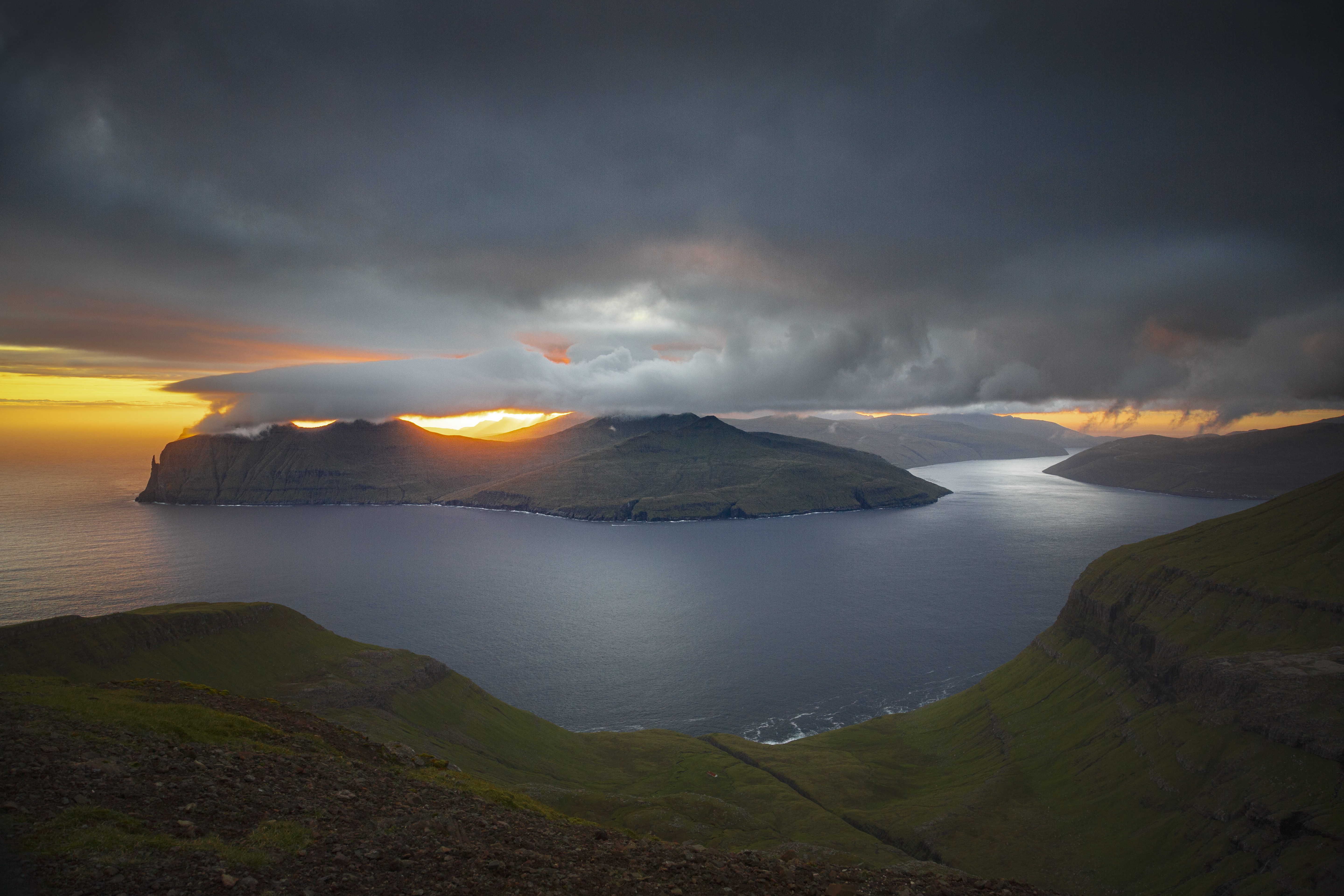 3rd Place – The Faroes - Sunset by Viv Cotton 