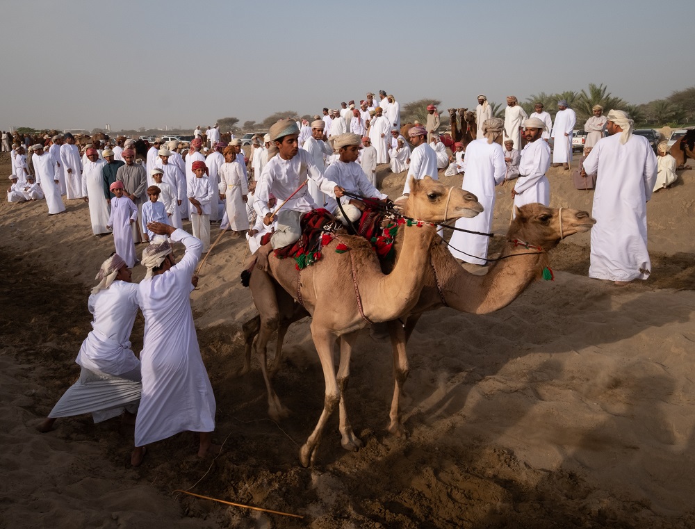 Start Of The Race, Oman by Sanjoy Sengupta