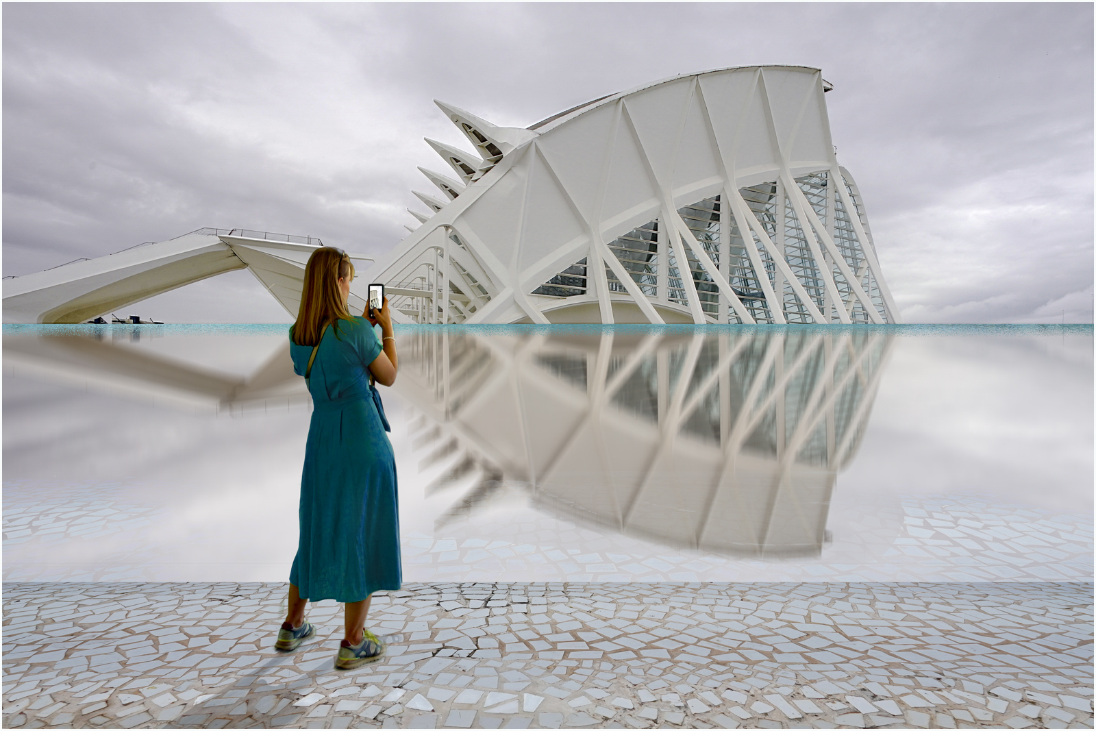 Blue Valencia By John Foster ARPS