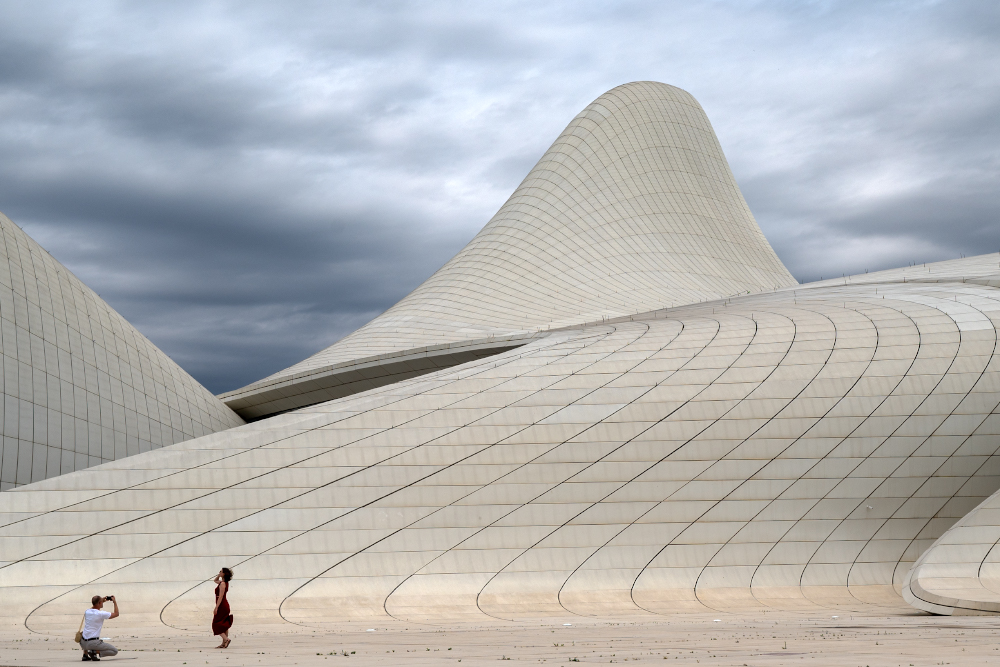 Heyder Aliyev, Baku, Azerbaijan by Sanjoy Sengupta