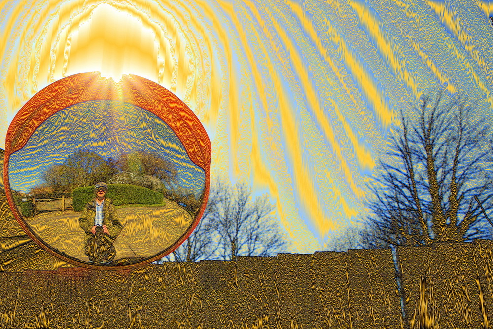 Selfie With Found Mirror J Tissandier