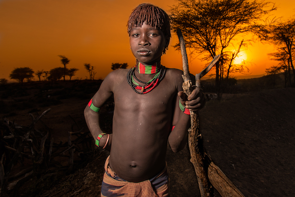 CX07 Omo Valley Sundown Ethiopia RED