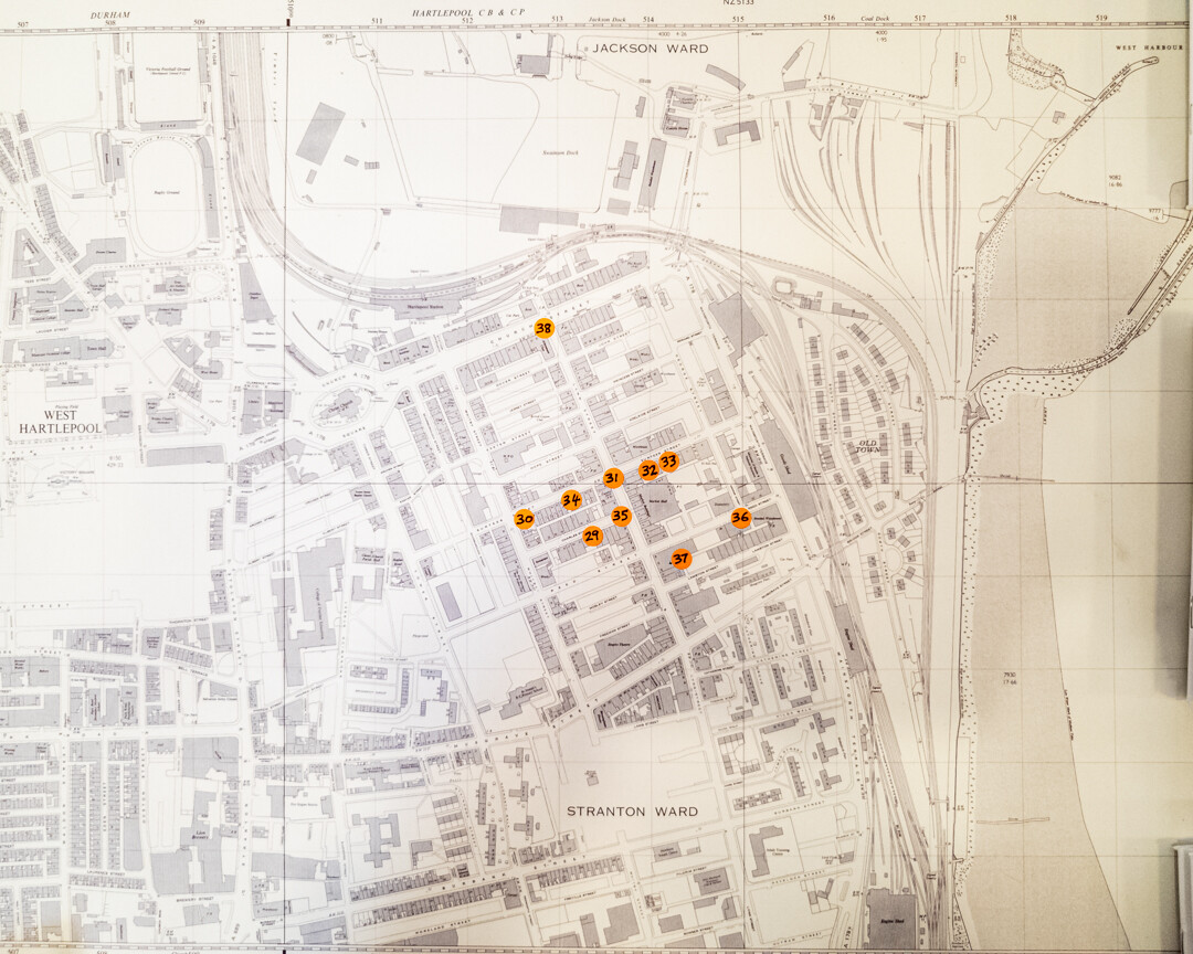 Example map of images