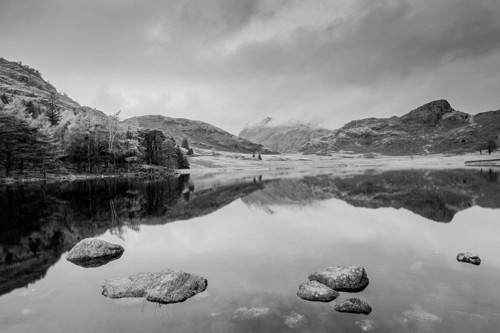 Blea Tarn By Brian Hutchings LRPS. High Resolution
