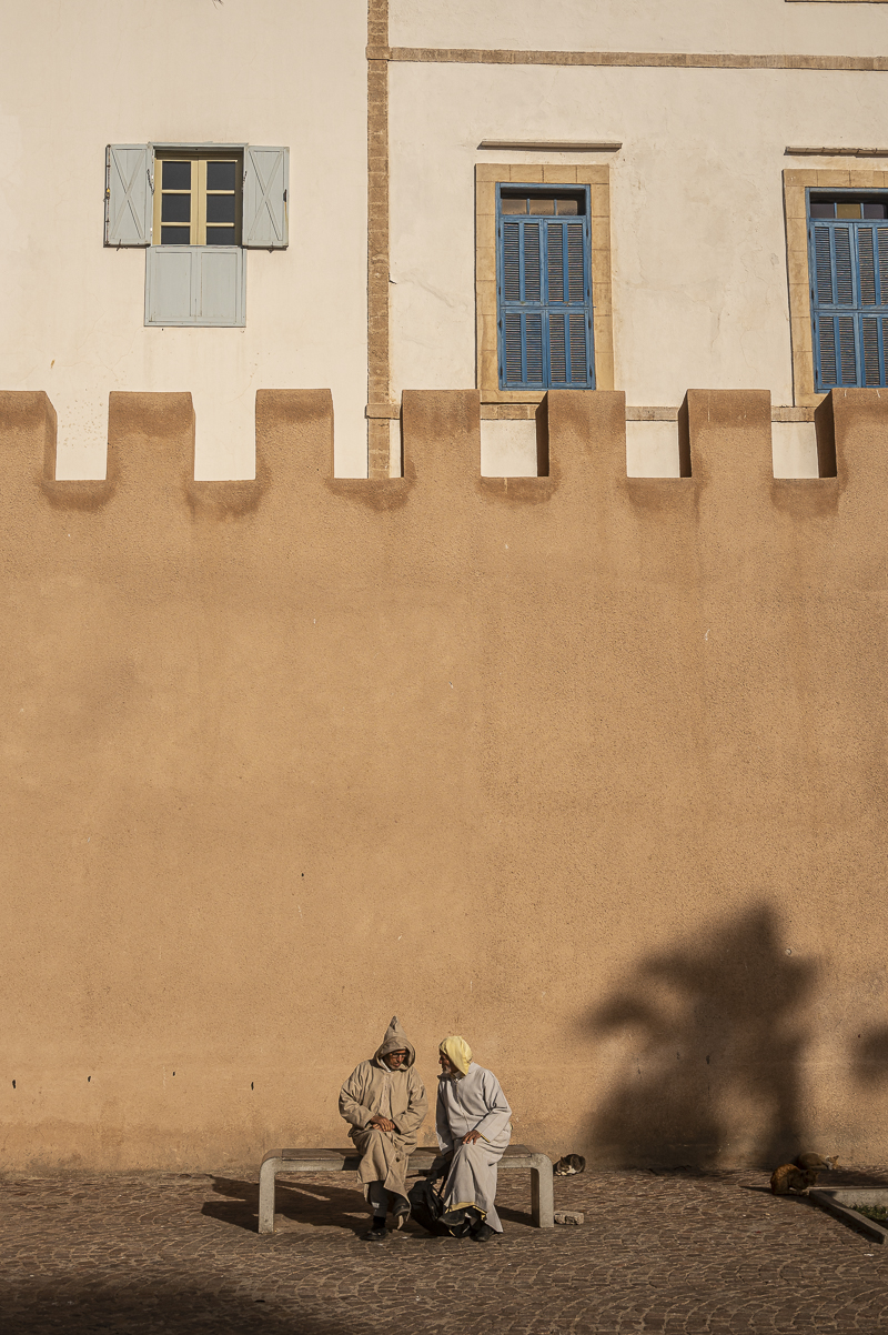 Old Friends, Essouira, Morocco  by Jo Kearney