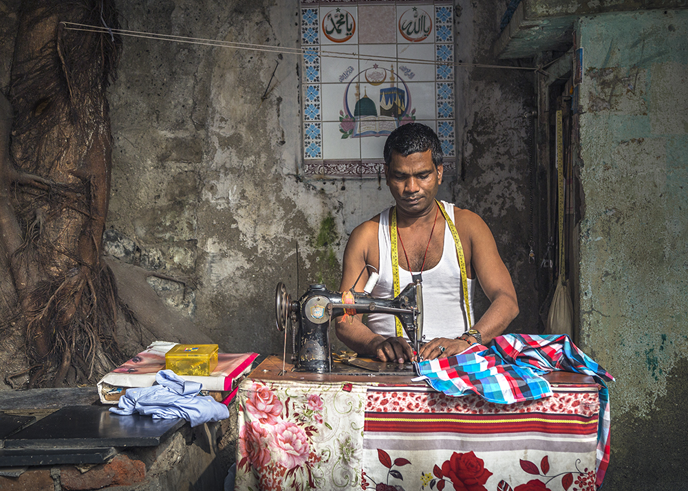 A Stitch In Time, Mumbai, India by Paul Reynolds