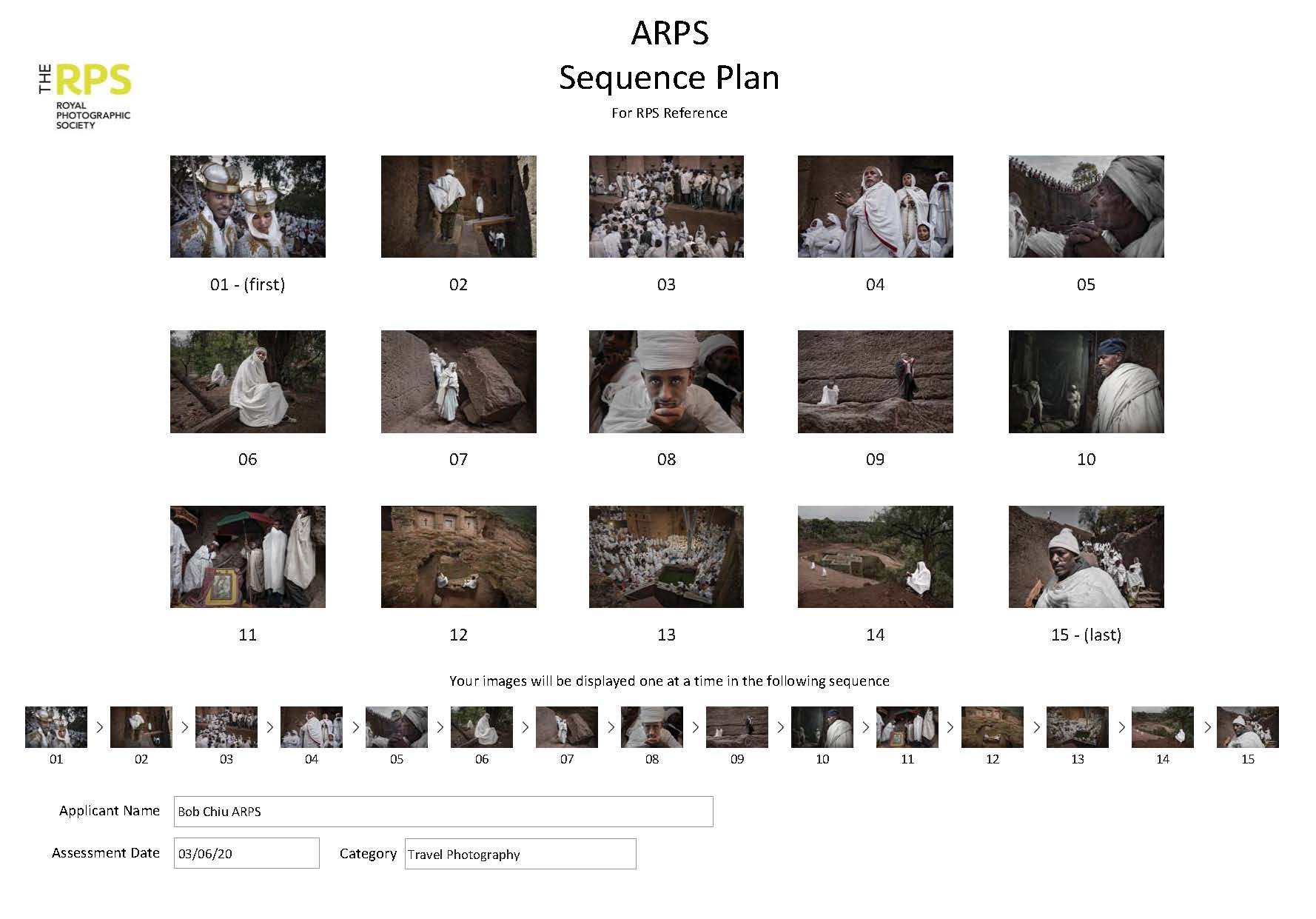 Bob Chiu Sequence Plan