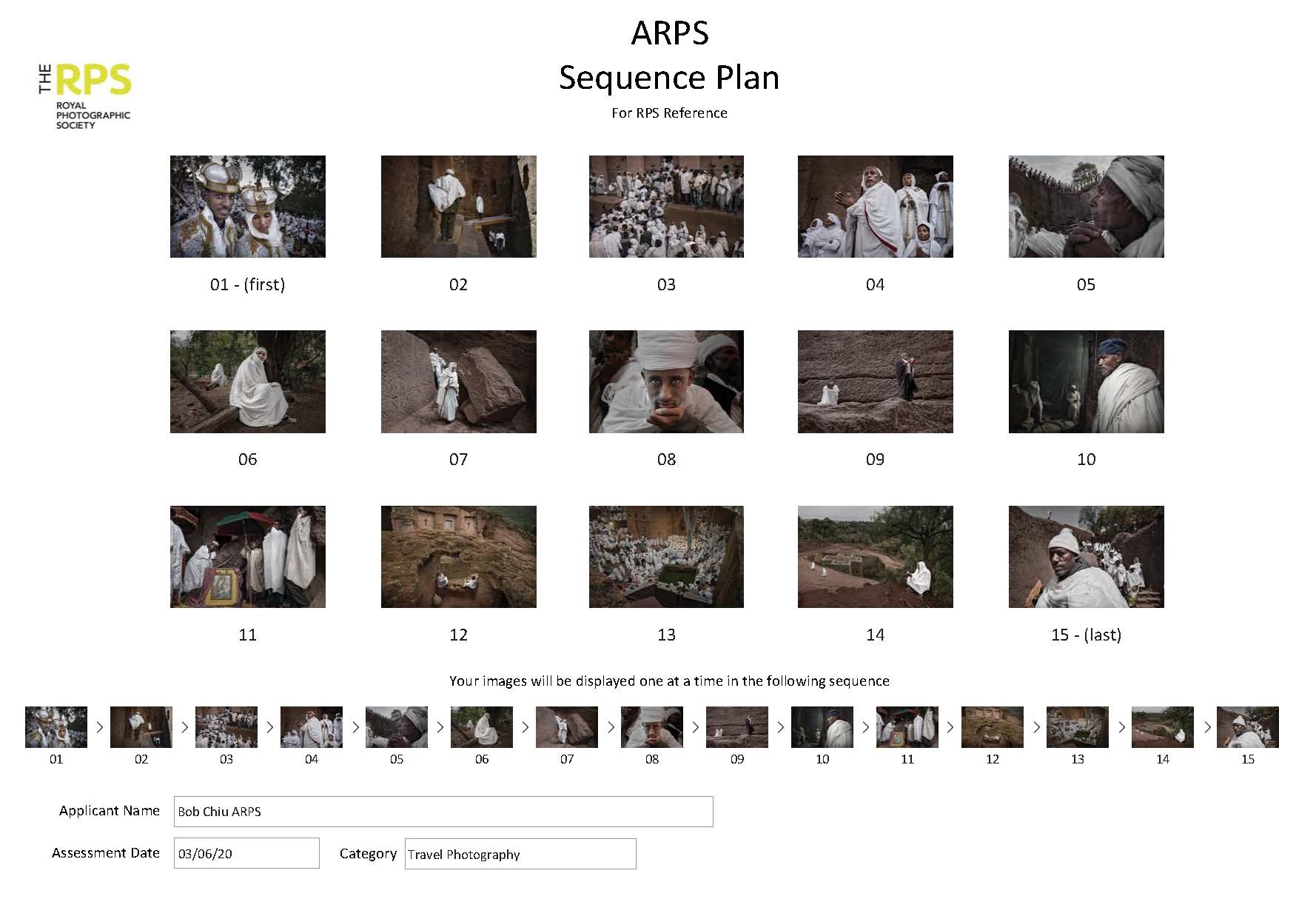 Bob Chiu Sequence Plan