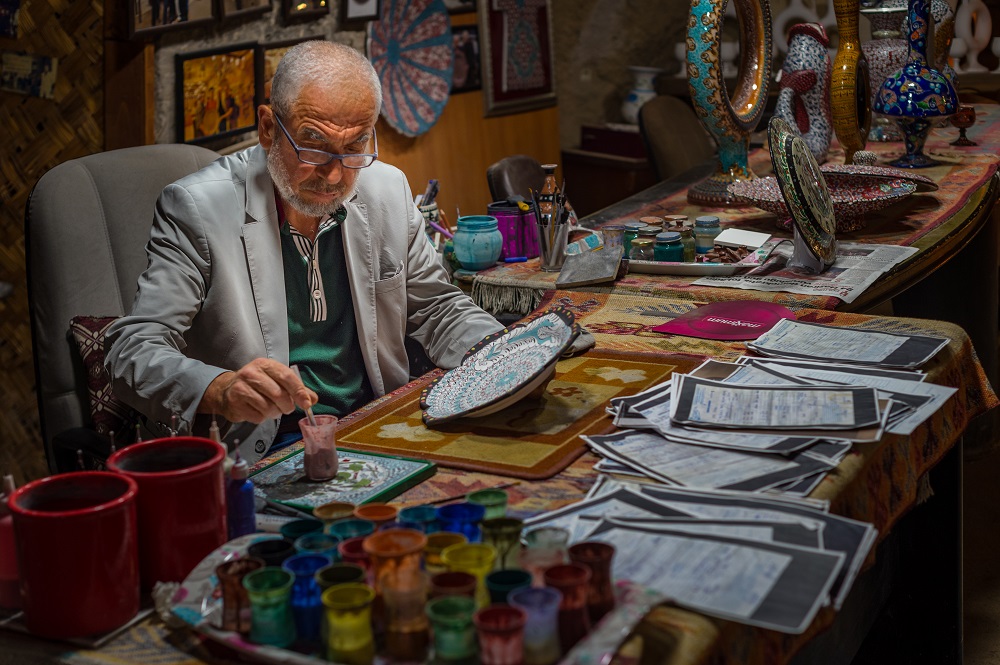 Turkish Art, Cappadocia by Sanjoy Sengupta