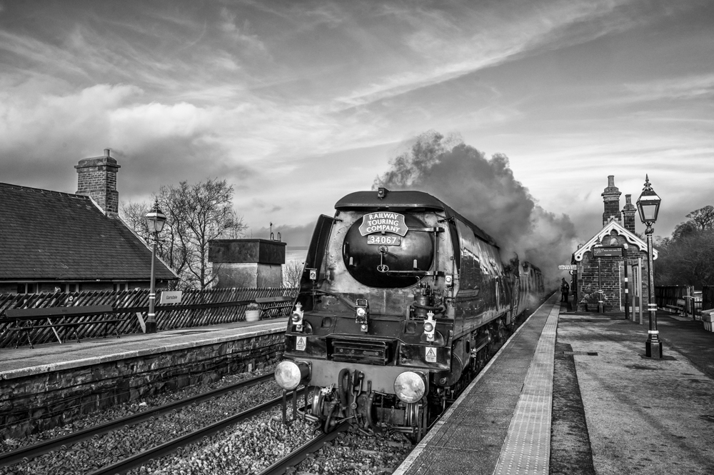 Tangmere On The Settle Carlisle Line by Allan Hartley