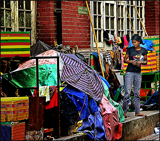 Street Dwellerand Her Home A