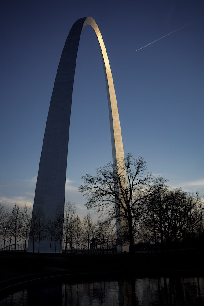 Heading East, Going West, St Louis Missouri by Dan Bronish