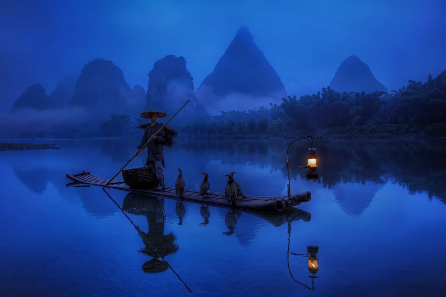 Cormorant Fisherman Enhanced SR