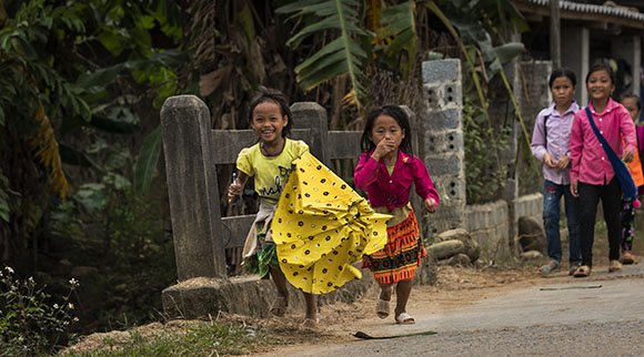 Running Home After School