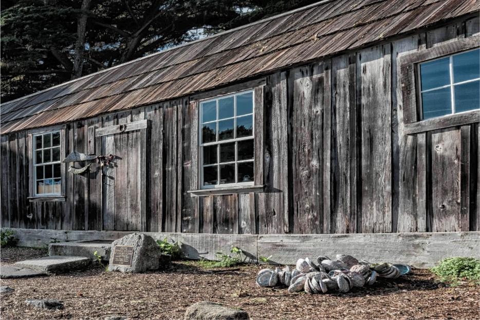 Old Whaler’s Cabin now a museum