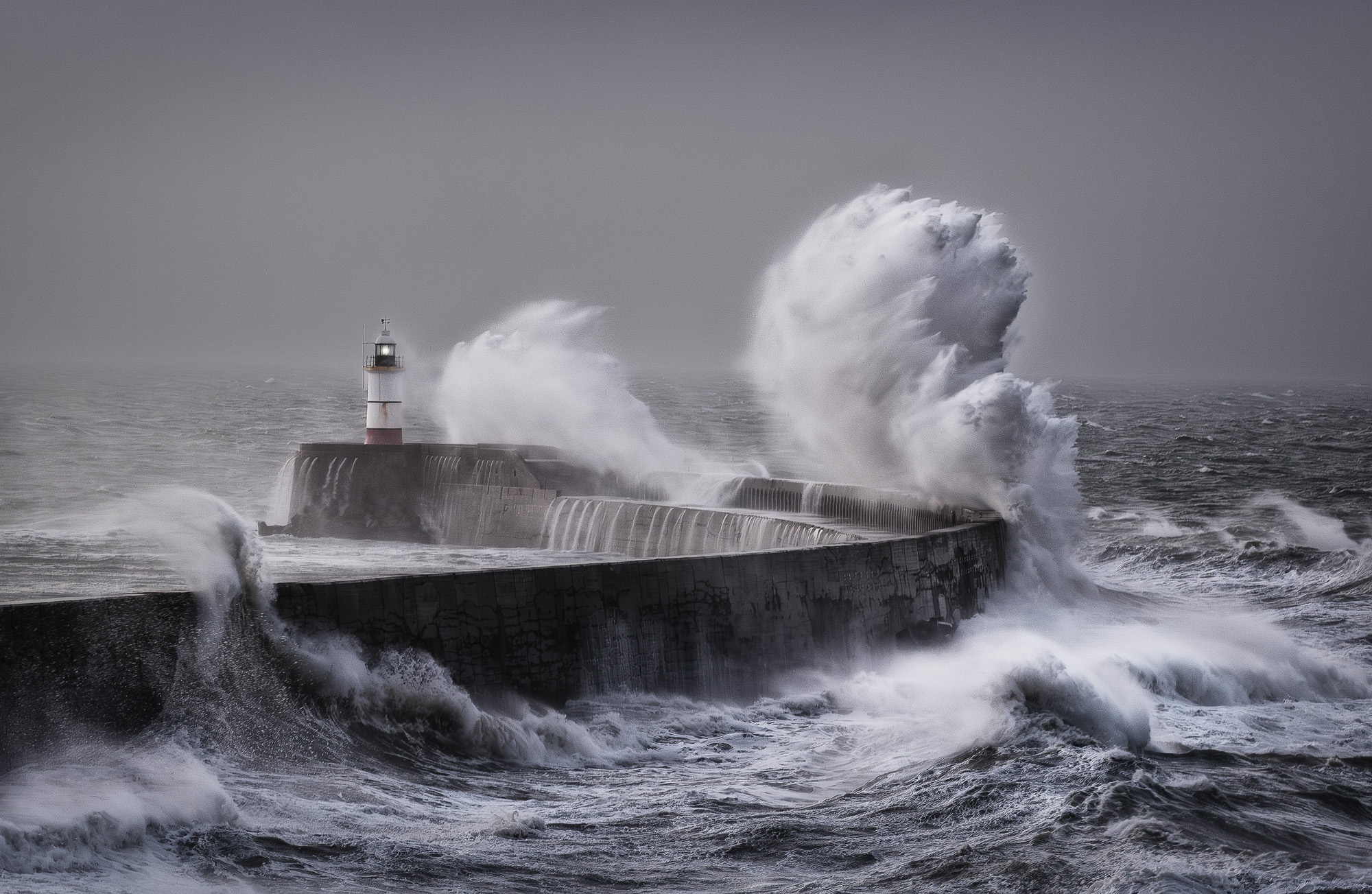 3rd Place – Powerful Waves in Gale Force Winds by Marcus King