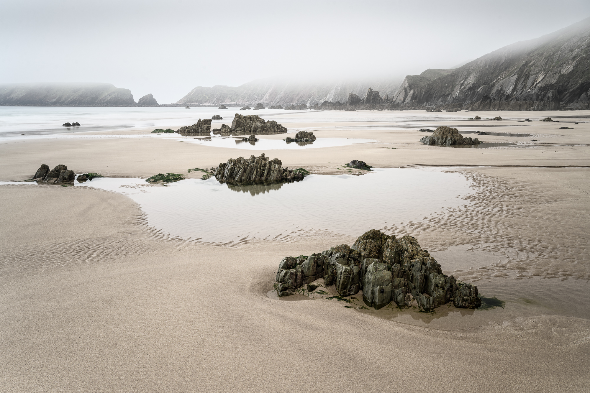 4206286 David Harris Arps 14 Lundy Kilmuckridge Across To Trefasser Down To Lands End Rising Fog