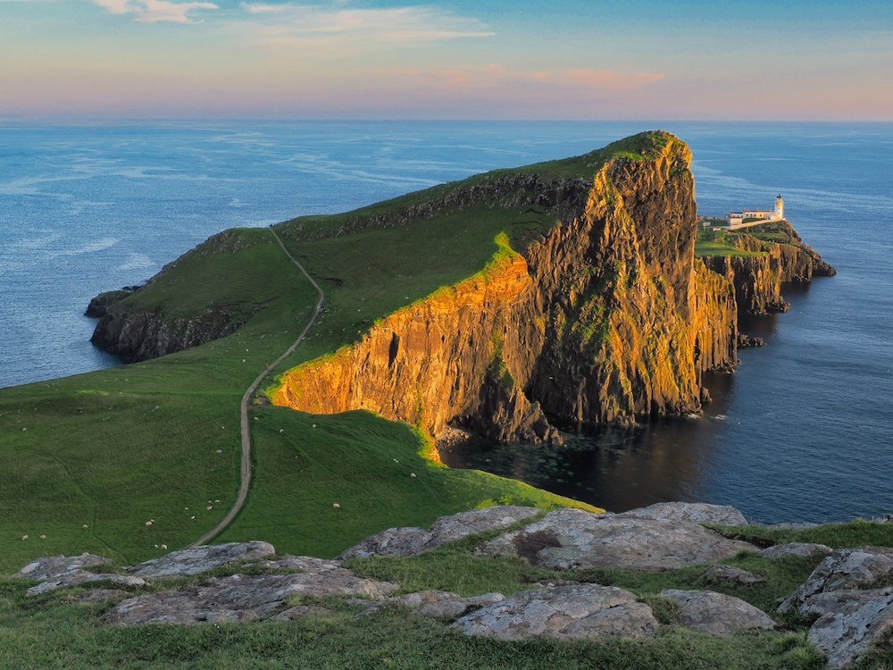 Neist Point At Sunset