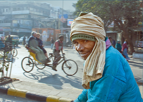 2020 08 Rickshaw Driver Delhi