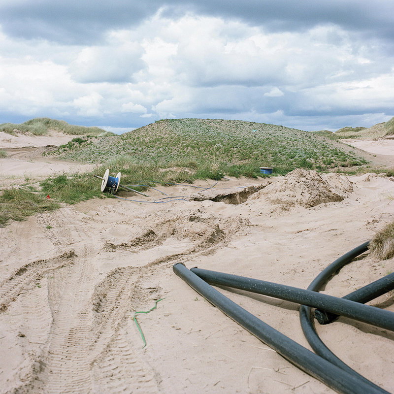 Alicia Bruce, Hydroseeding and Dune Stabalisation ©Alicia Bruce Courtesy of The Royal Photographic Society