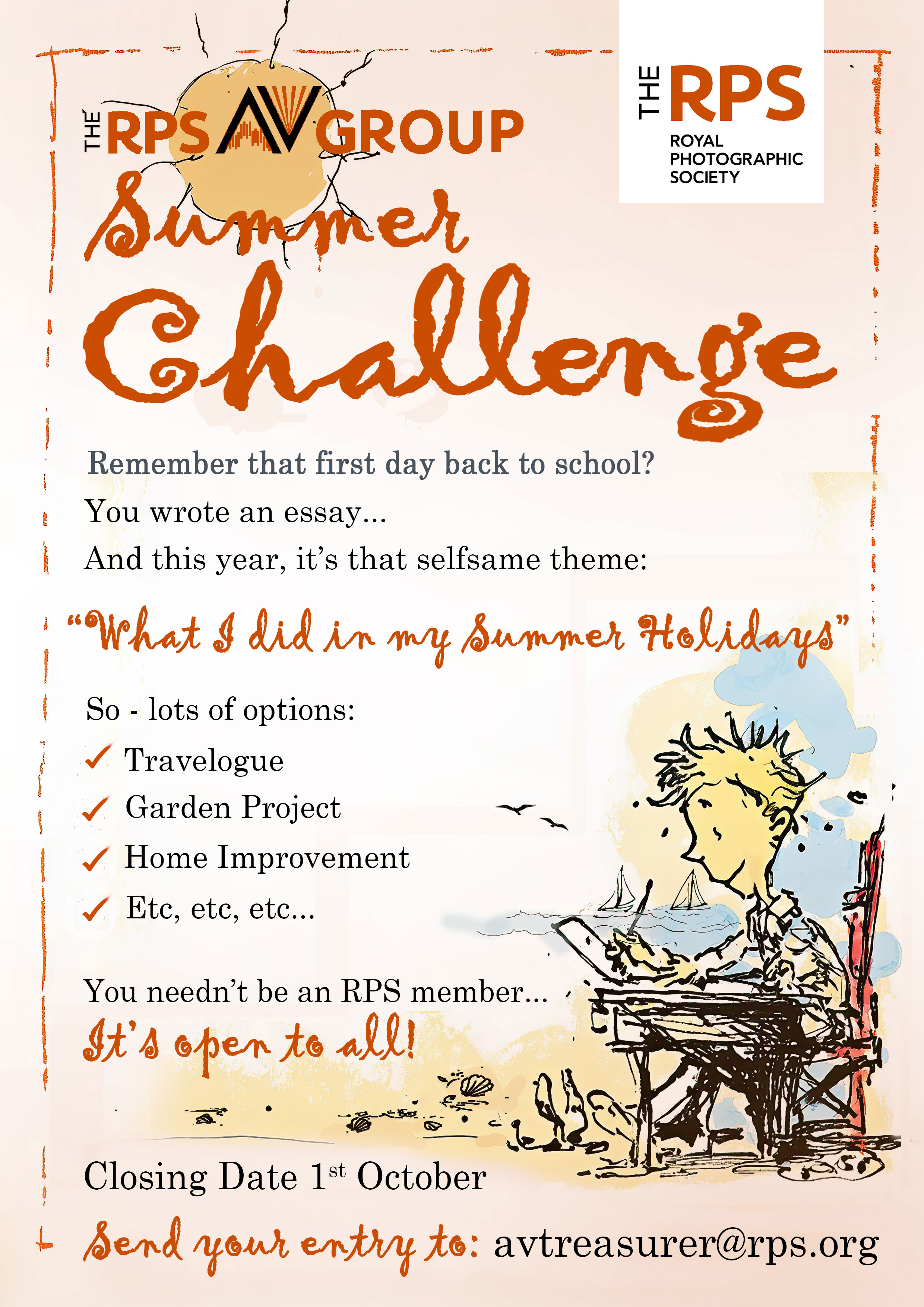 Summer Challenge 2026 A4 Poster B