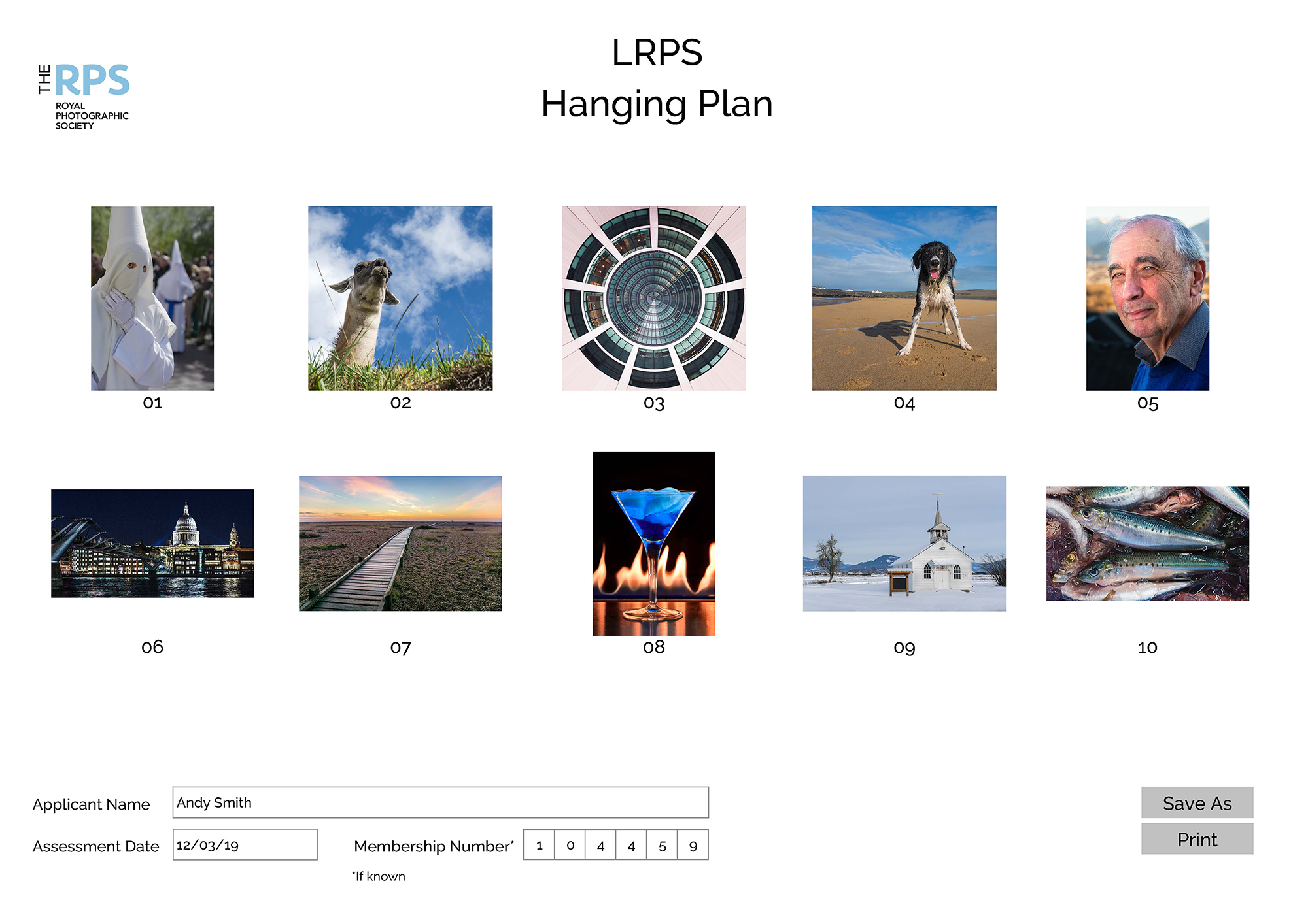 2. Licentiate Hanging Plan By Andy Smith, 12 March 2019