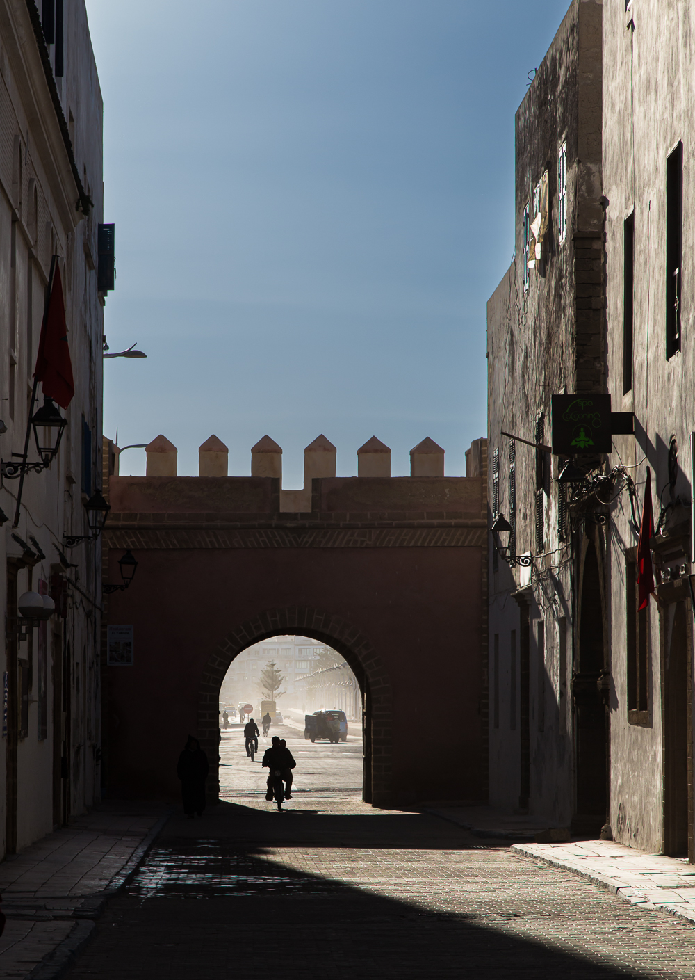 Framed Silhouette Morocco by Neil Harris