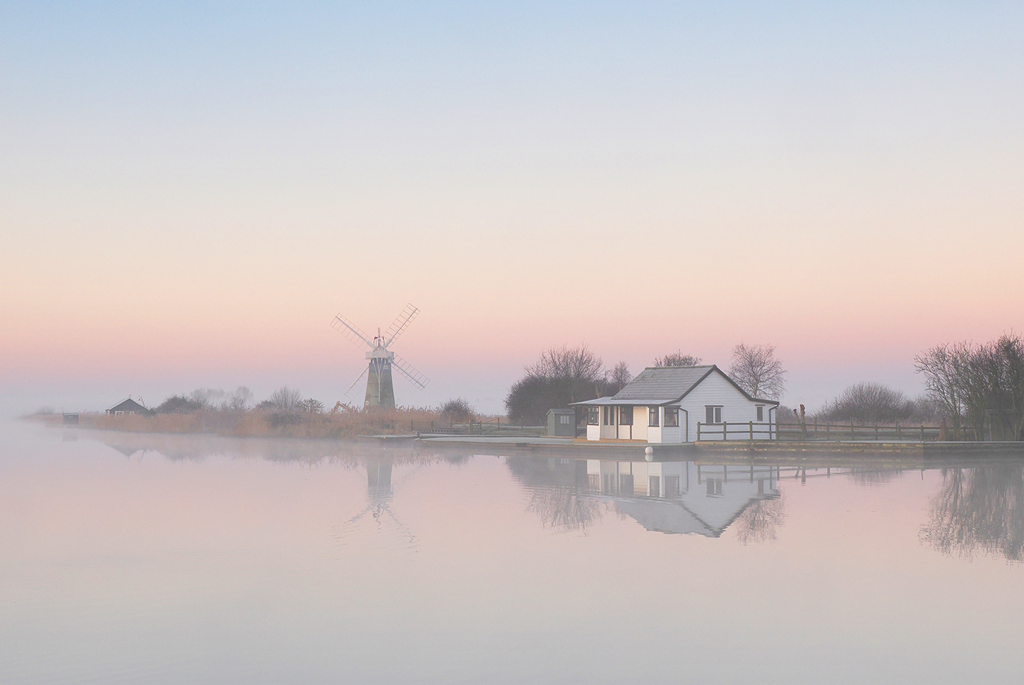 1St Thurne Sunrise By Jeremy Fraser Michell