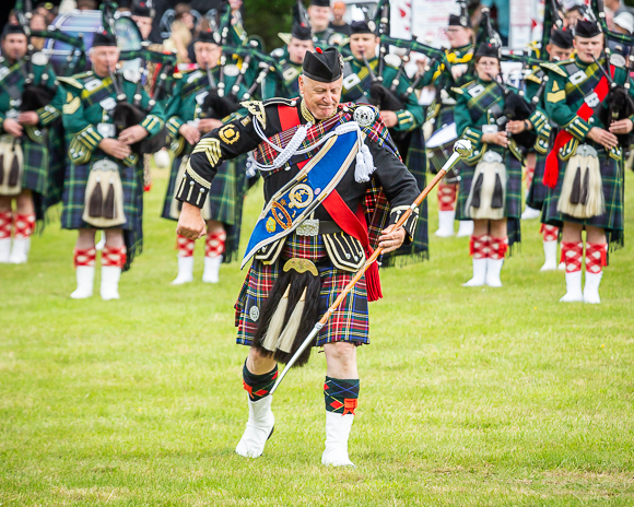 Drum Major, Tomintoul Highland Games