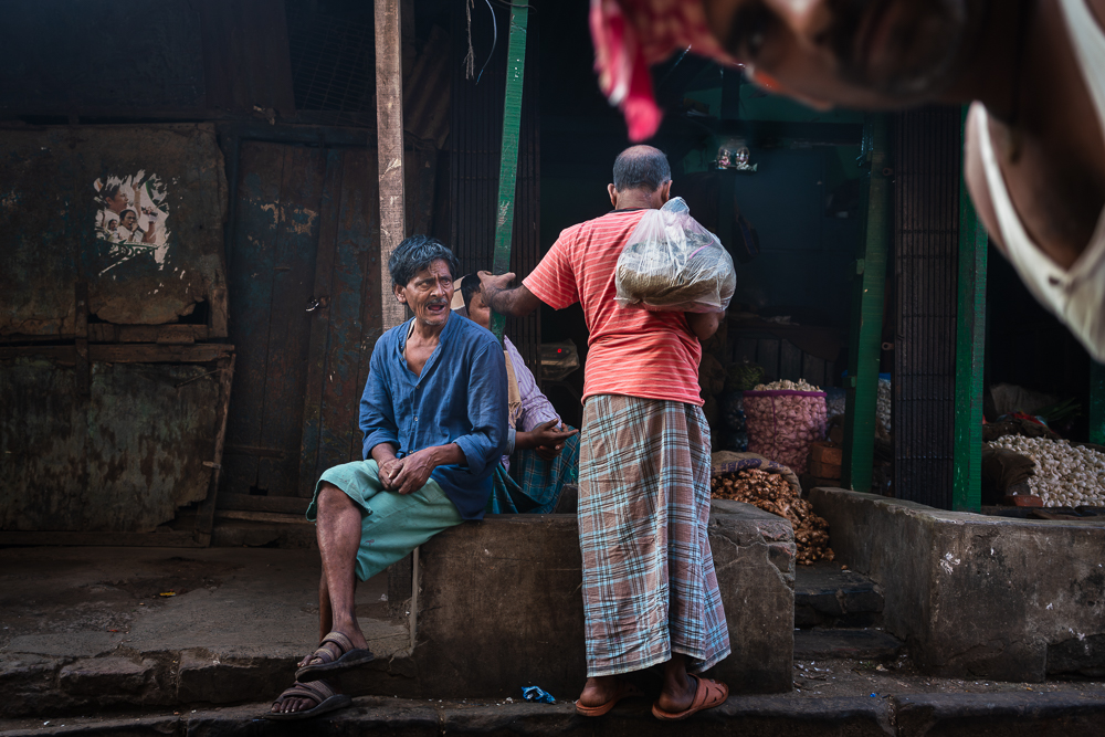 Spotted, Kolkata Market, India by David Huggett