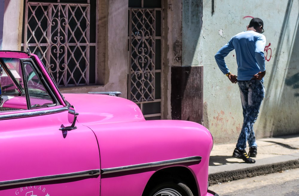 Street Scene, Havana, Cuba by David Snashall