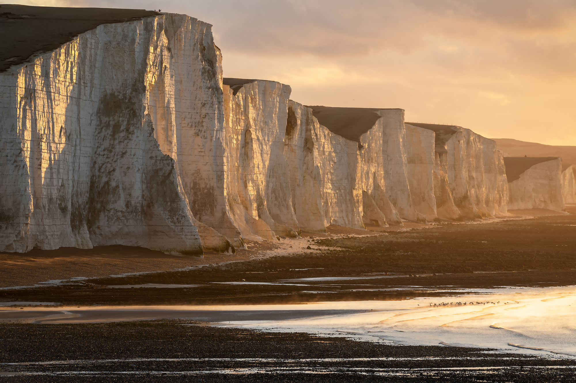 Sunrise At The Seven Sisters By Istvan Lorincz RPS HI R