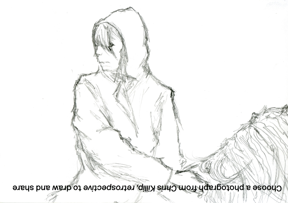 4.Killip AR Card 004 ‘Boo’ On A Horse, Seacoal Camp, Lynemouth, Northumbria, 1984 Light