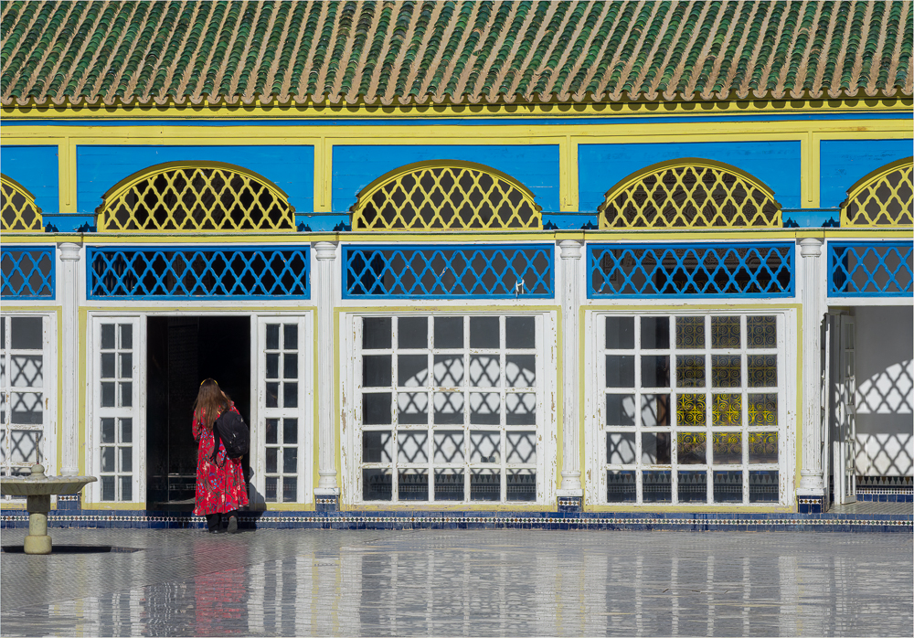 Bahia Palace, Marrakech by Sue Lambert