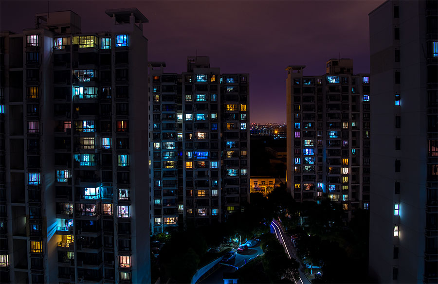 Neighbor's Lights By Shaomeng Cai (China)