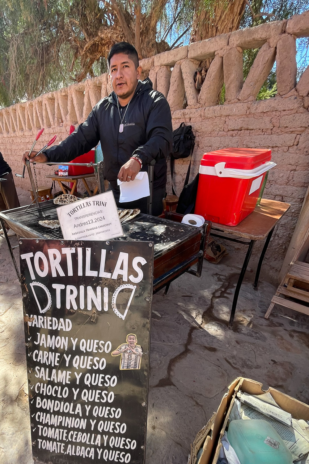 Ton Van Der Laan LRPS 3 Tortillas In San Podro De Atacama