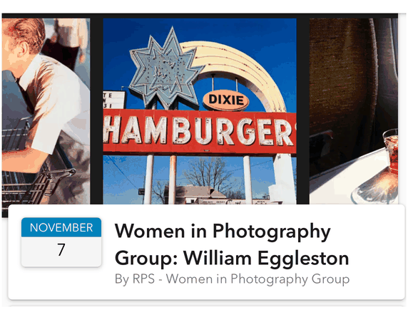 Upcoming RPS Women in Photography events