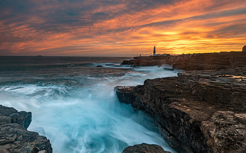 02 February Low Sun, Portland Bill In Dorset By Atul Kshirsagar LRPS