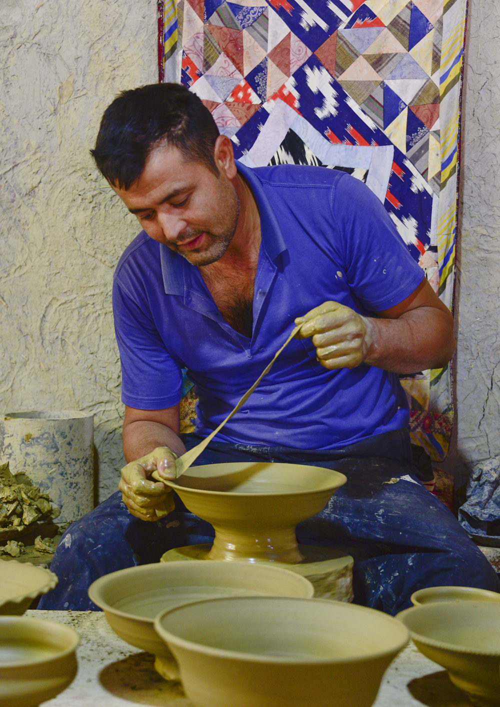 The Potter, Uzbekistan by Michael Cook