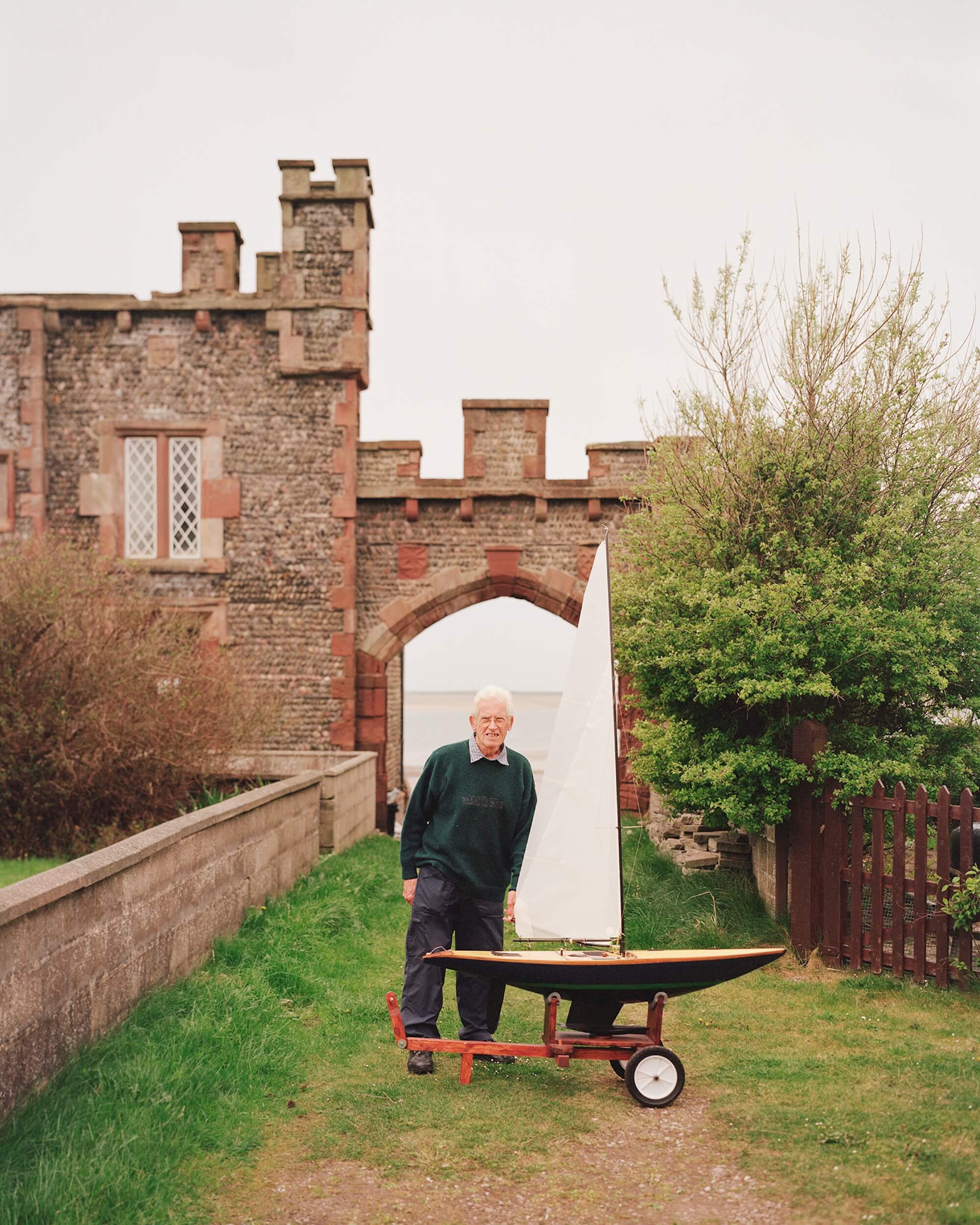‘Adrian from the Barrow Model Boating Club’ from the series The Binding Tide by Nicholas J R White