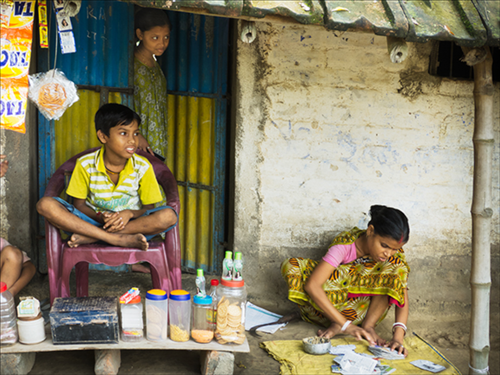 A Very Small Shop In Bengal,