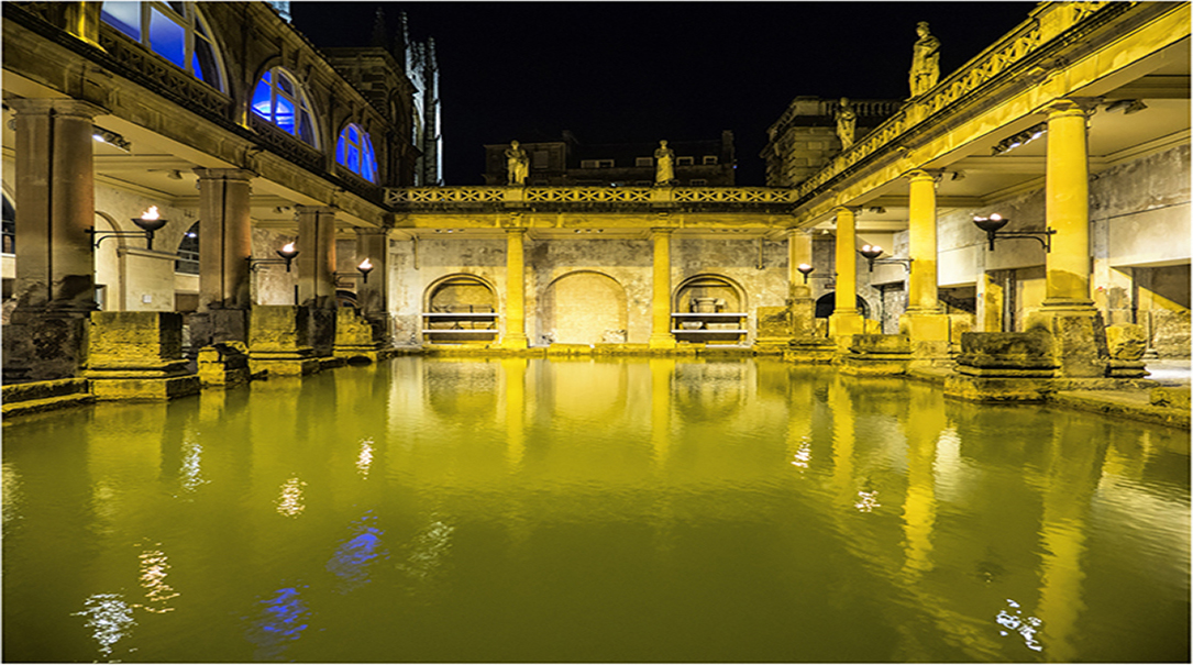 Roman Baths By Peter Basterfield ARPS Western