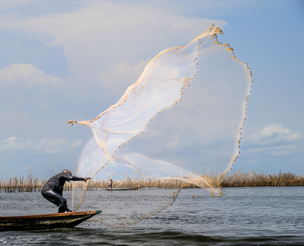 Ganvie Floating Village, Cotonou, Benin by 